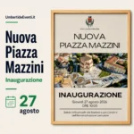 Evento inaugurazione Piazza Mazzini zon Collegiata Umbertide