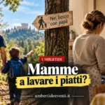 Discriminazione sessista Nel bosco con papà e mamme escluse